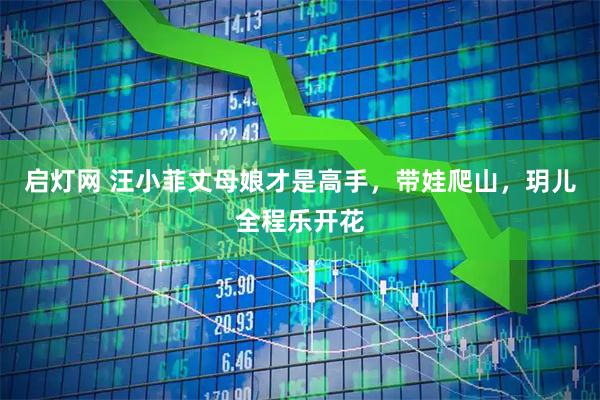 启灯网 汪小菲丈母娘才是高手，带娃爬山，玥儿全程乐开花
